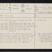 Aberdeen, Town Gates, NJ90NW 24, Ordnance Survey index card, page number 1, Recto