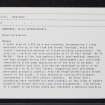 Aberdeen, 30-46 Upperkirkgate, NJ90NW 219, Ordnance Survey index card, Recto