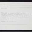 Howford Farm, NJ95SE 24, Ordnance Survey index card, Recto