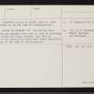 Sands Of Forvie, NK02NW 4, Ordnance Survey index card, page number 2, Verso