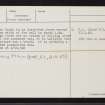Pabbay, Dunan Ruadh, NL68NW 1, Ordnance Survey index card, page number 2, Verso