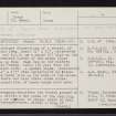 Pabbay, NL68NW 2, Ordnance Survey index card, page number 1, Recto