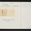Barra, Loch St Clair, NL69NW 5, Ordnance Survey index card, Recto