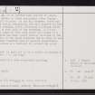 Tiree, Dun Hiader, NL93NE 1, Ordnance Survey index card, page number 3, Recto