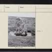 Tiree, Hough, NL94NE 20, Ordnance Survey index card, page number 2, Verso
