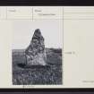 Tiree, Balinoe, NL94SE 4, Ordnance Survey index card, page number 2, Verso