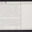 Tiree, Dun Nan Gall, NL94SW 8, Ordnance Survey index card, page number 3, Recto