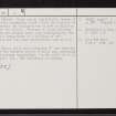 Gunna, NM05SE 2, Ordnance Survey index card, page number 2, Verso