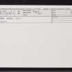 Coll, Ben Hogh, NM15NE 7, Ordnance Survey index card, Recto