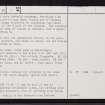 Coll, Traigh Feall, NM15SW 7, Ordnance Survey index card, page number 3, Recto