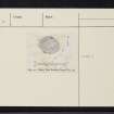 Iona, Blar Buidhe, NM22SE 20, Ordnance Survey index card, Recto