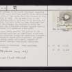 Mull, An Caisteal, NM32SE 2, Ordnance Survey index card, page number 3, Recto