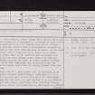 Mull, Druim Tighe Mhic Gille Chattan, NM44NE 5, Ordnance Survey index card, page number 1, Recto