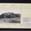 An Sean Dun, Mull, NM45NW 3, Ordnance Survey index card, page number 1, Recto
