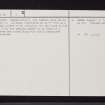 Lephin, Mull, NM45NW 9, Ordnance Survey index card, page number 2, Verso