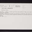 Ardnamurchan, Sanna Sands, NM46NW 1, Ordnance Survey index card, Recto