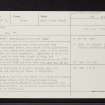 Eigg, Laig, NM48NE 2, Ordnance Survey index card, Recto