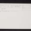 Eigg, Laig, NM48NE 3, Ordnance Survey index card, Recto