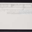 Eigg, NM48NE 17, Ordnance Survey index card, Recto