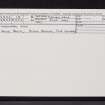 Eigg, Kildonnan, NM48NE 18, Ordnance Survey index card, Recto