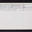 Eigg, Kildonnan, NM48SE 15, Ordnance Survey index card, Recto