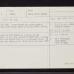 Muck, Carn Dearg, NM48SW 3, Ordnance Survey index card, Recto