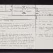 Loch Ba, Mull, NM53NE 1, Ordnance Survey index card, page number 1, Recto