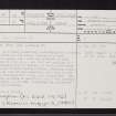 Mull, Salen, NM54SE 10, Ordnance Survey index card, page number 1, Recto