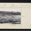 Loch Nam Miol, Mull, NM55SW 2, Ordnance Survey index card, page number 1, Recto
