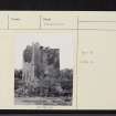 Mull, Moy Castle, NM62SW 1, Ordnance Survey index card, page number 3, Recto