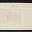 Rahoy, NM65NW 3, Ordnance Survey index card, page number 2, Verso