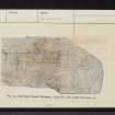 Luing, Kilchattan, Old Parish Church, NM70NW 2, Ordnance Survey index card, page number 3, Recto