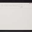 Scarba, Kilmory Lodge, NM70NW 7, Ordnance Survey index card, Recto