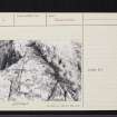 Achanarnich 1, NM70SE 4, Ordnance Survey index card, Verso