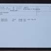 Dun Fadaidh, NM71SE 4, Ordnance Survey index card, Recto