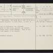 Luing, Ardinamir, NM71SE 14, Ordnance Survey index card, page number 1, Recto