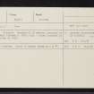 Uladail, NM75SW 3, Ordnance Survey index card, Recto