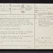 Glasvaar 7, NM80SE 6, Ordnance Survey index card, page number 1, Recto