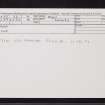 Ford, NM80SE 35, Ordnance Survey index card, Recto