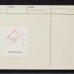 Eilean Righ, NM80SW 6, Ordnance Survey index card, Recto