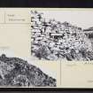 Dun Na Nighinn, NM80SW 27, Ordnance Survey index card, page number 3, Recto