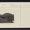 Lismore, Loch Fiart, An Dun, NM83NW 5, Ordnance Survey index card, page number 2, Recto