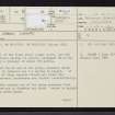 Lismore, Aon Garbh, NM83NW 10, Ordnance Survey index card, page number 1, Recto