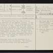 Oban, Macarthur Cave, NM83SE 9, Ordnance Survey index card, page number 1, Recto