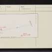 Balure, NM84SE 7, Ordnance Survey index card, Recto