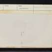 Achnacree, Carn Ban, NM93NW 1, Ordnance Survey index card, page number 1, Recto