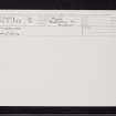 Inverliver, NN03NE 1, Ordnance Survey index card, Recto