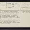 Cnocan Dubha, NN05NE 6, Ordnance Survey index card, page number 1, Recto