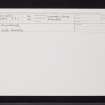 Kilmallie, NN07NE 1, Ordnance Survey index card, Recto