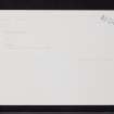 Dun Na Cuaiche, NN11SW 2, Ordnance Survey index card, Recto